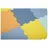 Covor educativ Premaman Covoras-puzzle texturat Premaman, 90x90 cm