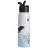 Sticla Premaman Sticluta din metal cu pai Premaman Pretty Sea, 380 ml