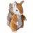 Jucarie Premaman Premaman Jucarie de plus Veverita Maro, 25 cm