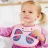 Baveta Skip Hop Bavetica de silicon Fold & Go Skip Hop Zoo Fluture