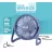 Ventilator Cellular Line Ventilator Cellularline Desk Breeze, Violet