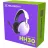 Игровые наушники HATOR Căști gaming HATOR Hellyberry HH30 Pro, Fără fir, Alb | Violet