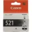 Cartus cerneala CANON CLI-521Bk Black, 9ml