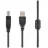 Cablu USB GEMBIRD CCF-USB2-AMBM-6, A—B, 1.8m,  USB2.0