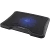 Notebook Cooling Pad Esperanza Leste EA143,  up to 15, 6,   illuminated 1 fan - 120mm,  700 rpm,   23dB,  73 cfm,  1 x USB ports,  Metal Mesh Panel,  Black